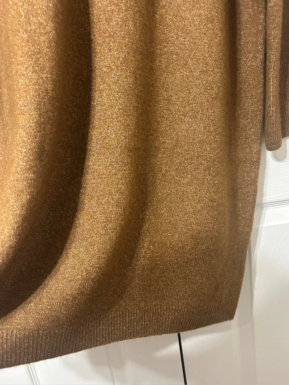 CeCe Women’s Sweater Dress Toasted Brown Pullover NWT Size XL - Picture 5 of 7